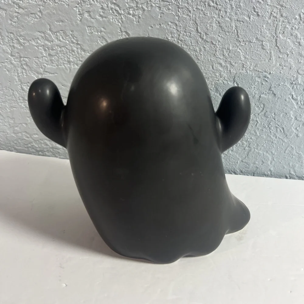 Cute‎ Halloween Wide Mouth Ghost Ceramic Candy Bowl Dish